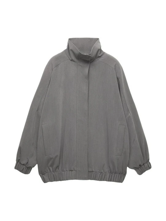 Zdjęcie produktu Kurtka Bomber PULL&BEAR szary
