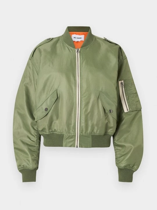 Zdjęcie produktu Kurtka Bomber RE/DONE zielony