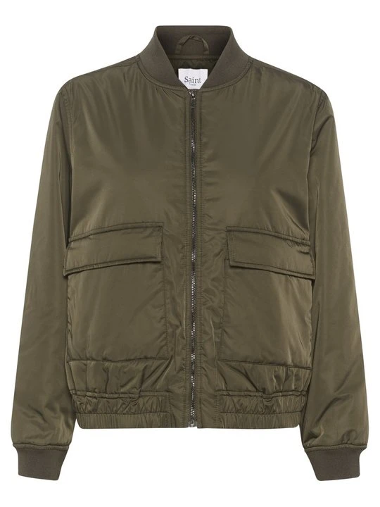 Zdjęcie produktu Kurtka Bomber Saint Tropez ciemnozielony