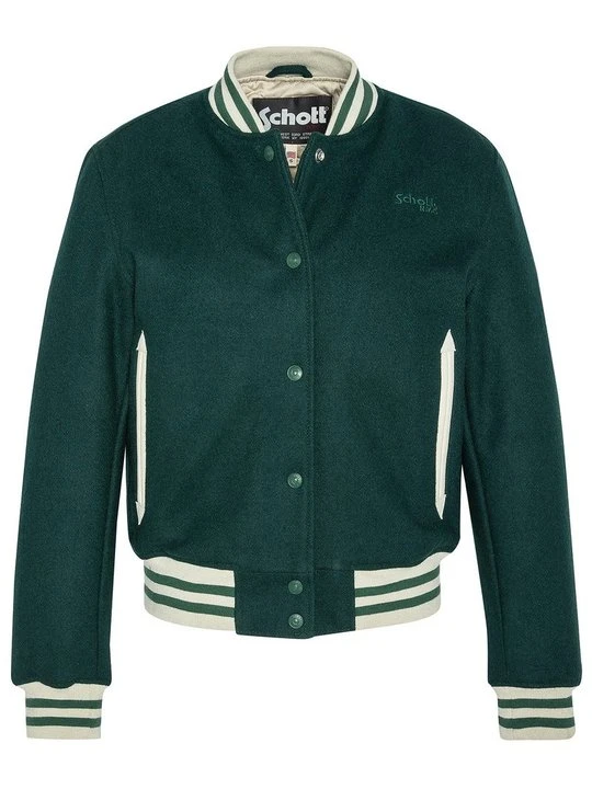 Zdjęcie produktu Kurtka Bomber Schott ciemnozielony