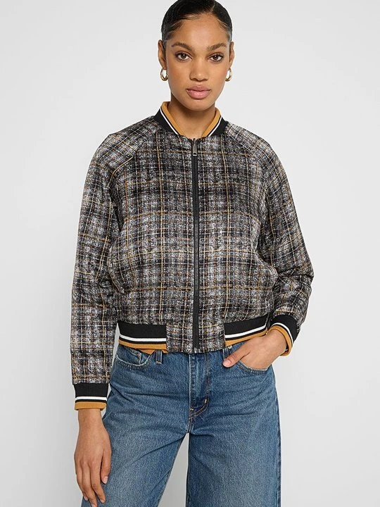 Zdjęcie produktu Kurtka Bomber Scotch & Soda czarny melanż