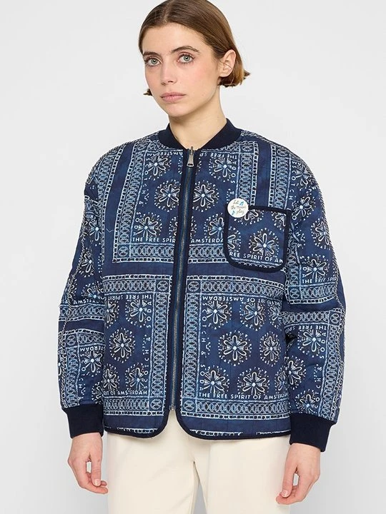 Zdjęcie produktu Kurtka Bomber Scotch & Soda niebieski