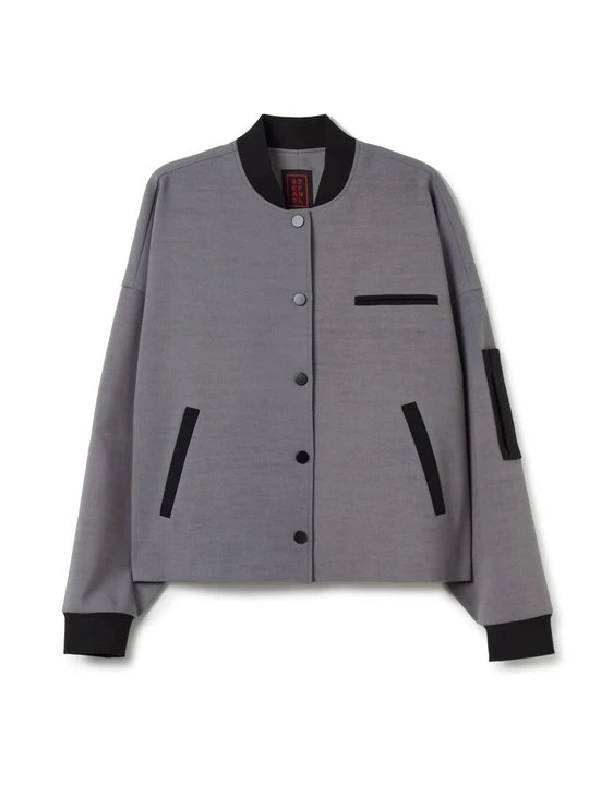 Zdjęcie produktu Kurtka Bomber Stefanel szary