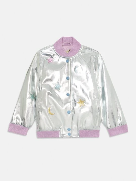 Zdjęcie produktu Kurtka Bomber Stella McCartney srebrny