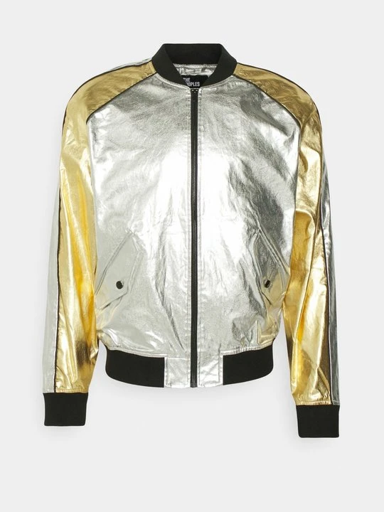Zdjęcie produktu Kurtka Bomber The Kooples w kolorze złota