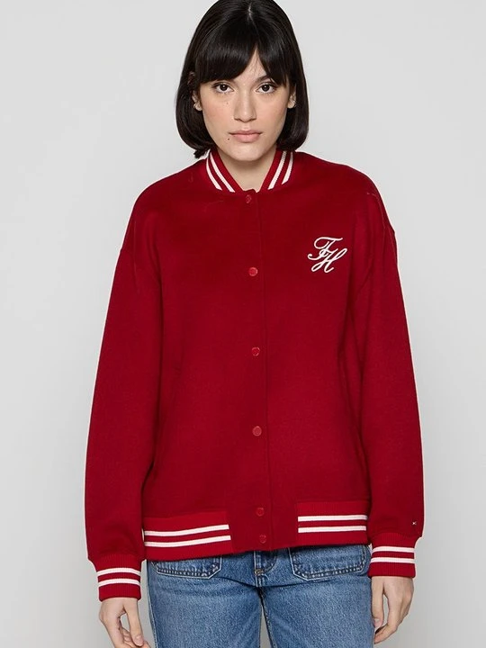 Zdjęcie produktu Kurtka Bomber Tommy Hilfiger czerwony