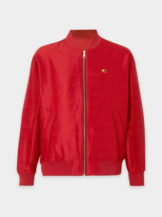Zdjęcie produktu Kurtka Bomber Tommy Hilfiger czerwony