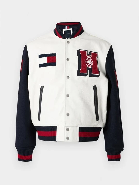 Zdjęcie produktu Kurtka Bomber Tommy Hilfiger mleczny