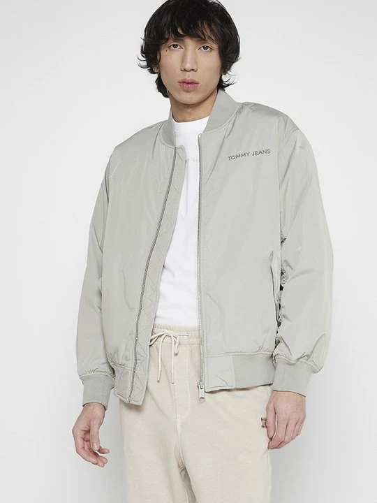 Zdjęcie produktu Kurtka Bomber Tommy Jeans jasnoszary