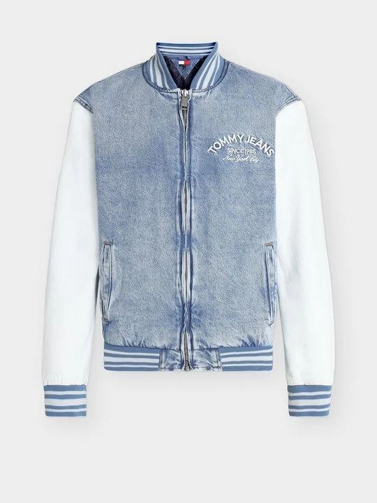Zdjęcie produktu Kurtka Bomber Tommy Jeans jasnoniebieski denim