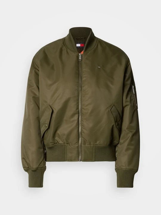 Zdjęcie produktu Kurtka bomber Tommy Jeans oliwkowy