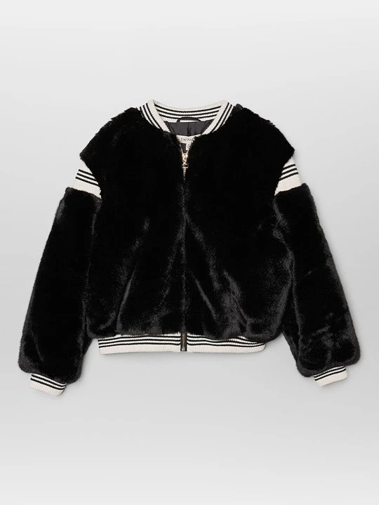 Zdjęcie produktu Kurtka Bomber TWINSET antracytowy melanż