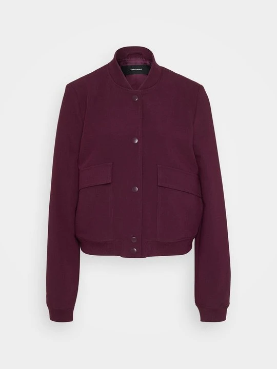 Zdjęcie produktu Kurtka Bomber Vero Moda bordowy