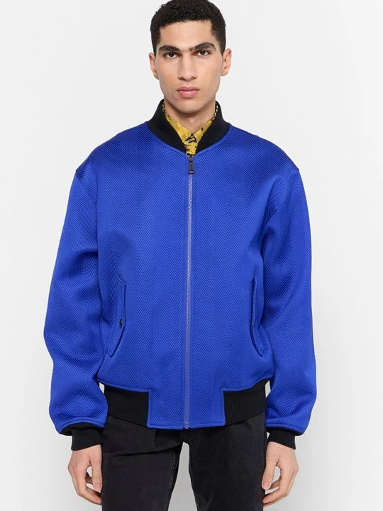 Zdjęcie produktu Kurtka Bomber Versace Jeans Couture błękit królewski