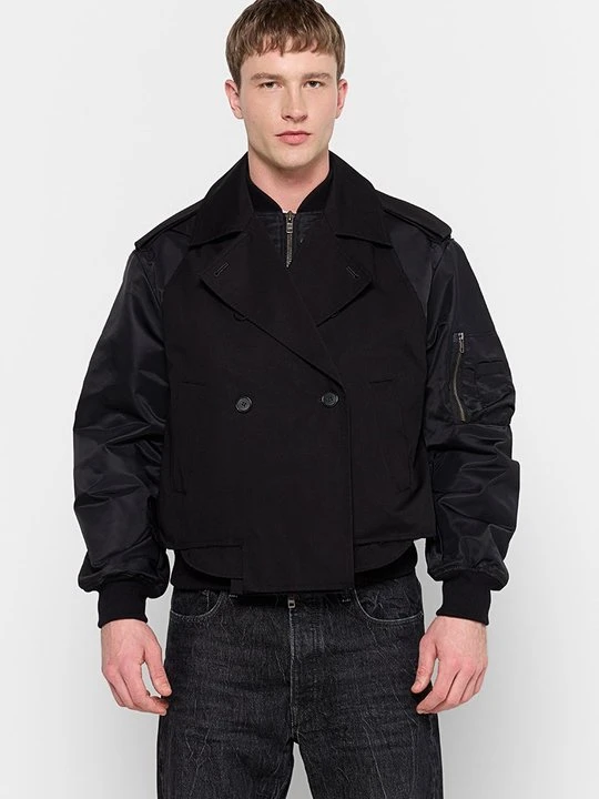 Zdjęcie produktu Kurtka Bomber Wood Wood czarny