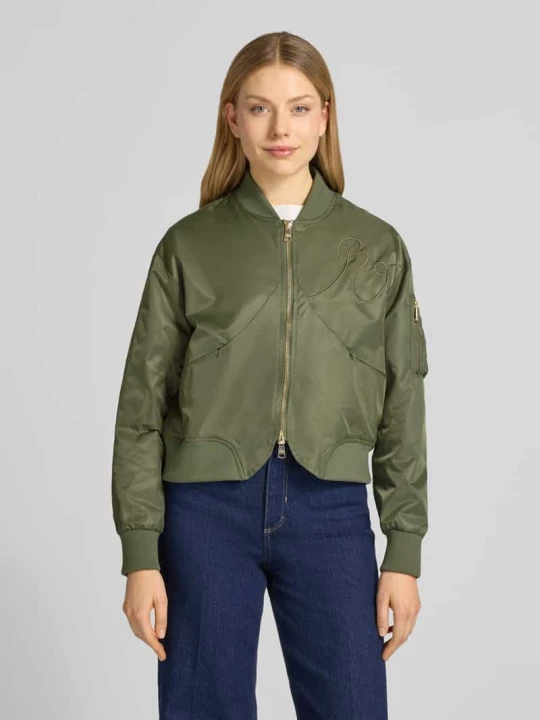 Zdjęcie produktu Kurtka bomber z dwukierunkowym zamkiem błyskawicznym ORIGINAL BOMBERS Khaki