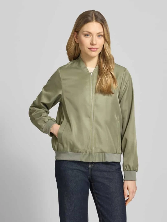 Zdjęcie produktu Kurtka bomberka ze stójką model 'PAPAYA' Vila Khaki