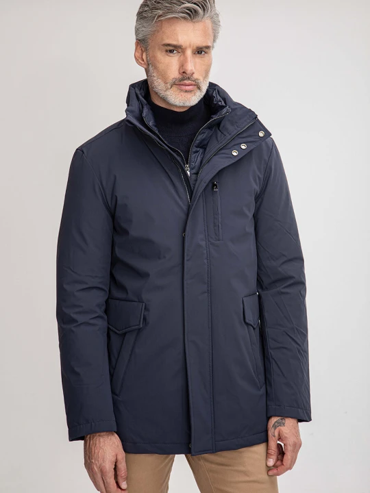 Zdjęcie produktu Kurtka CHARLES 01008D75GRA Giacomo Conti granatowy