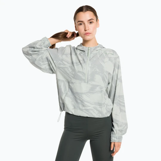 Zdjęcie produktu Kurtka damska Calvin Klein Anorak digital rockform aop Biały