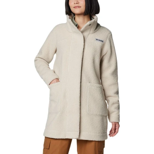 Zdjęcie produktu Kurtka damska Columbia Panorama Lon Sherpa Fleece 1862582278 - beżowa