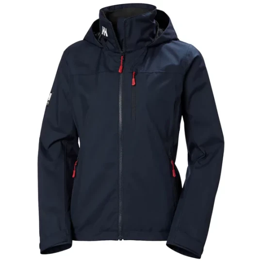 Zdjęcie produktu Kurtka damska Crew Hooded Sailing Jacket 2.0 Helly Hansen Granatowy