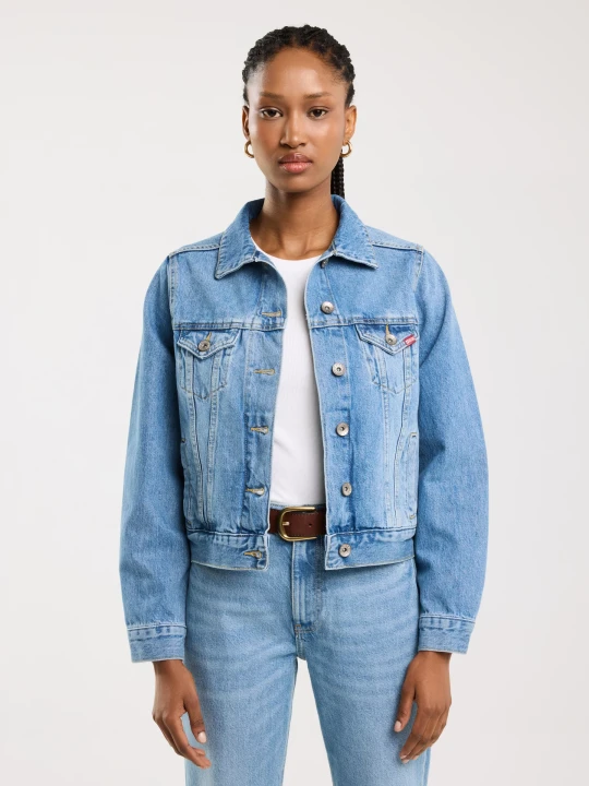 Zdjęcie produktu kurtka damska jeansowa niebieska josephine 134 Big Star