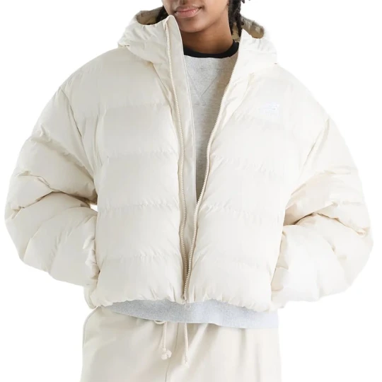 Zdjęcie produktu Kurtka damska New Balance Boston Puffer WJ62V5SNLIN - beżowa