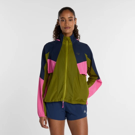 Zdjęcie produktu Kurtka damska New Balance WJ61J326AAN – zielona