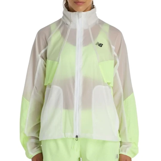 Zdjęcie produktu Kurtka damska New Balance WJ61J326AFG - biała