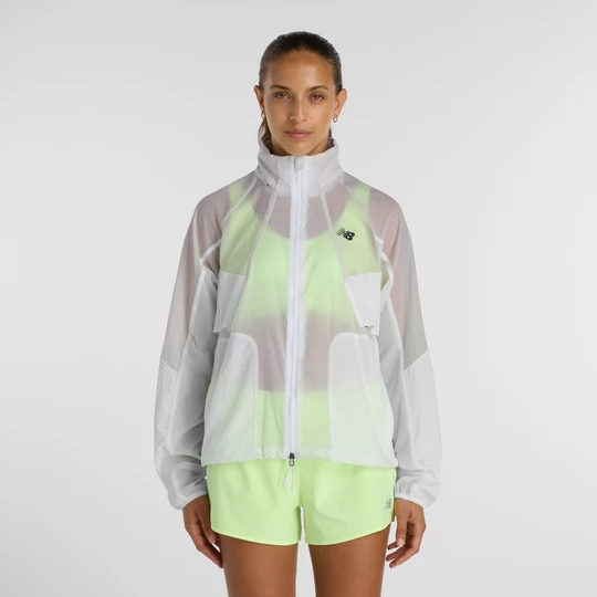 Zdjęcie produktu Kurtka damska New Balance WJ61J326GYM – szara