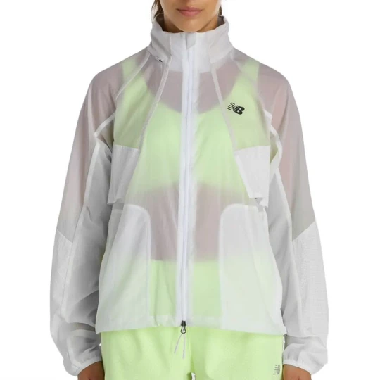 Zdjęcie produktu Kurtka damska New Balance WJ61J326GYM - szara