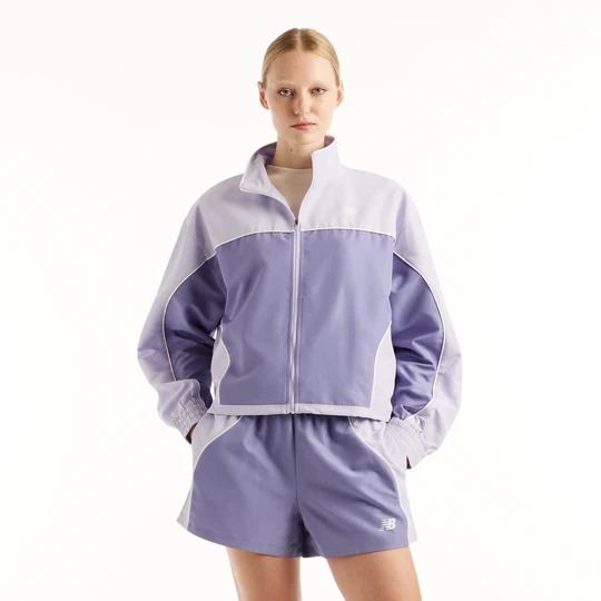 Zdjęcie produktu Kurtka damska New Balance WJ6279FYDSV – fioletowa