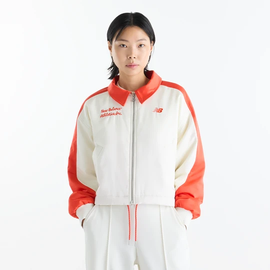 Zdjęcie produktu Kurtka damska New Balance WJ62J1HZAGA – biała