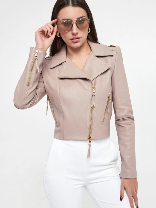 Zdjęcie produktu Kurtka damska skórzana ELISABETTA FRANCHI