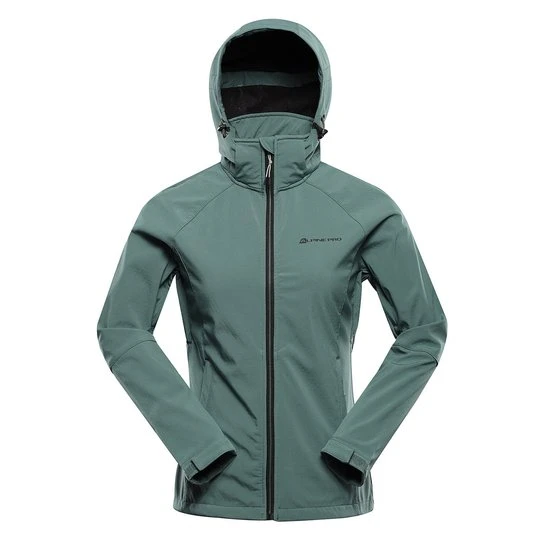 Zdjęcie produktu Kurtka damska wiatroodporna softshell windbarrier 8000 Hoora Alpine Pro zielony