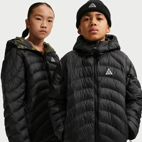 Zdjęcie produktu Kurtka dla dużych dzieci Nike ACG „Lava Flow” Therma-FIT ADV - Czerń