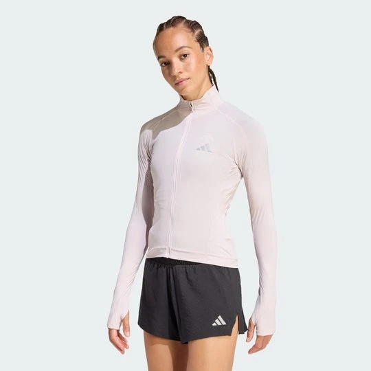 Zdjęcie produktu Kurtka do biegania adi365 Seasonal Womens Adidas Ice Lavender