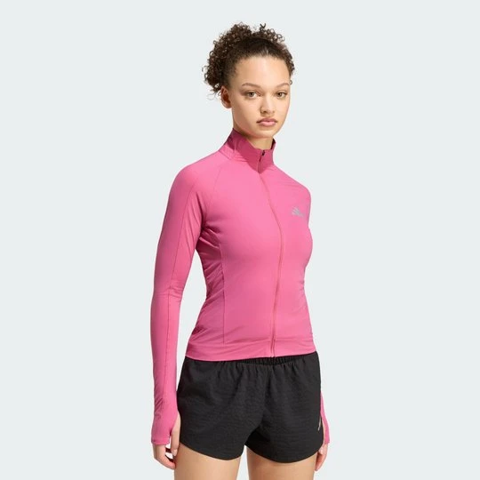 Zdjęcie produktu Kurtka do biegania adi365 Seasonal Womens Adidas Dual Magenta