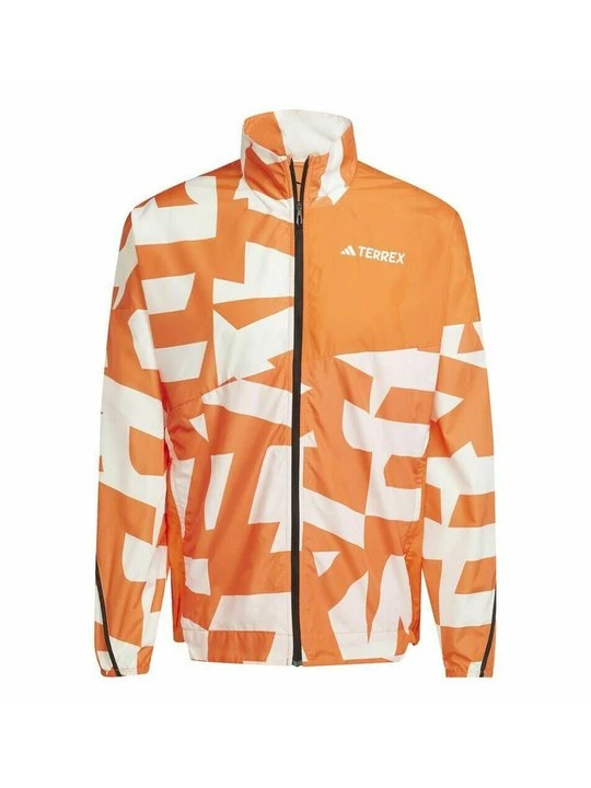 Zdjęcie produktu Kurtka do biegania Adidas Terrex pomarańczowy