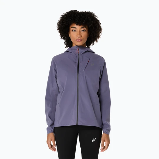 Zdjęcie produktu Kurtka do biegania damska ASICS Metarun Waterproof greyish purple Fioletowy