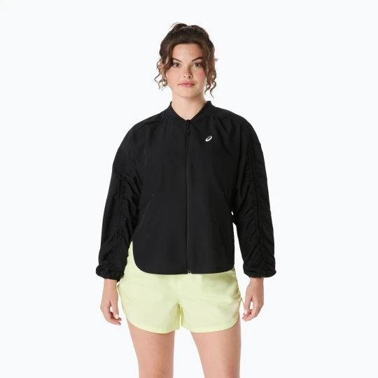 Zdjęcie produktu Kurtka do biegania damska ASICS Nagino Run Adjustable performance black
