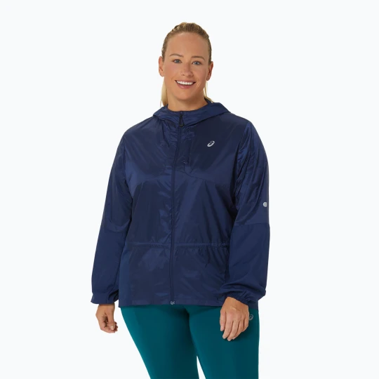 Zdjęcie produktu Kurtka do biegania damska ASICS Nagino Run Packable blue expanse Granatowy