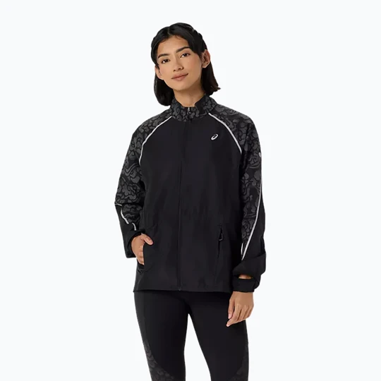 Zdjęcie produktu Kurtka do biegania damska ASICS Road Lite-Show Jacket performance black