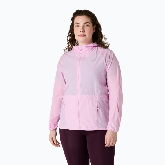 Zdjęcie produktu Kurtka do biegania damska ASICS Road Packable Jacket hazy lilac Fioletowy