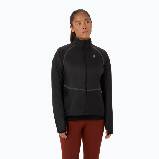 Zdjęcie produktu Kurtka do biegania damska ASICS Road Winter Run Jacket performance black
