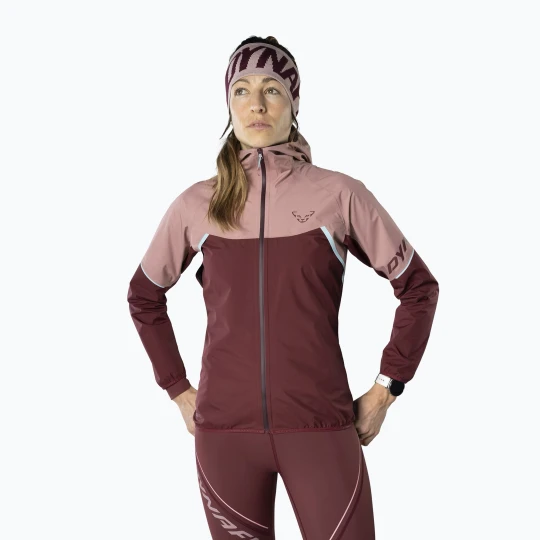 Zdjęcie produktu Kurtka do biegania damska DYNAFIT Alpine GTX mokarosa Różowy