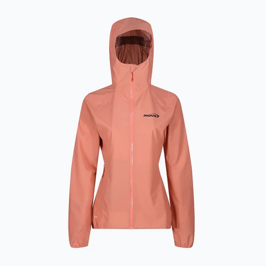 Zdjęcie produktu Kurtka do biegania damska Inov-8 Stormshell FZ V2 coral Pomarańczowy