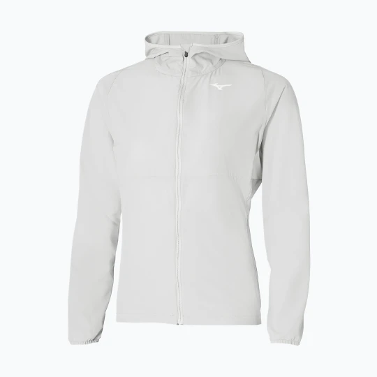 Zdjęcie produktu Kurtka do biegania damska Mizuno Alpha Jacket nimbus cloud Szary