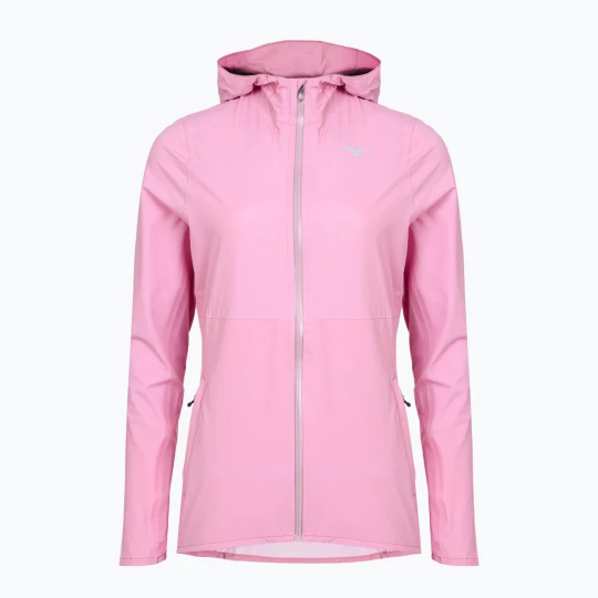 Zdjęcie produktu Kurtka do biegania damska Mizuno Waterproof 20K ER lilac chiffon Różowy