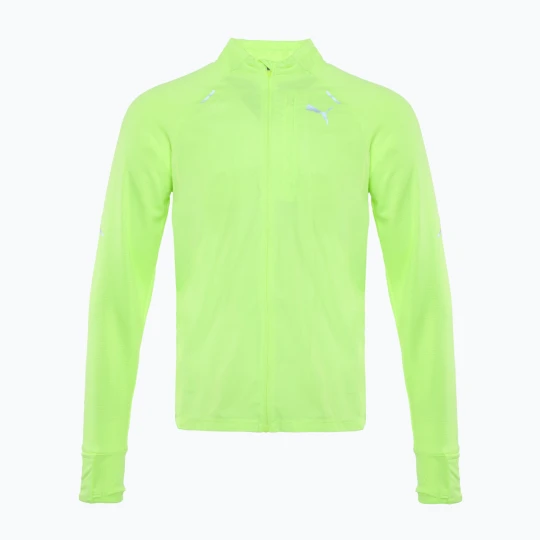 Zdjęcie produktu Kurtka do biegania damska PUMA Run Gridfleece fizzy apple Zielony